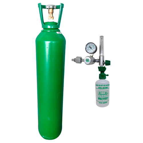 Kit para uso de Oxigênio Medicinal Cilindro de 15l Cilindros de Oxigênio Medicinal e Industrial Kit para uso de Oxigênio Medicinal Cilindro de 15l Cilindros de Oxigênio Medicinal e Industrial